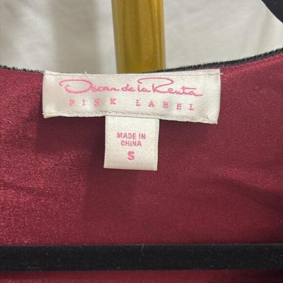 Black Velvet V-Neck Long-Sleeve Tunic Small - Picture 3 of 6